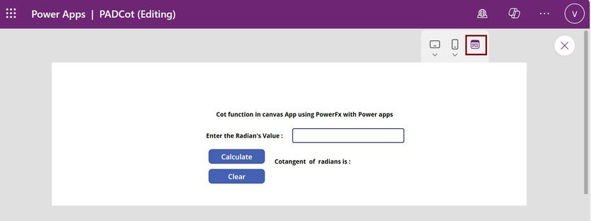 Power Apps Studio